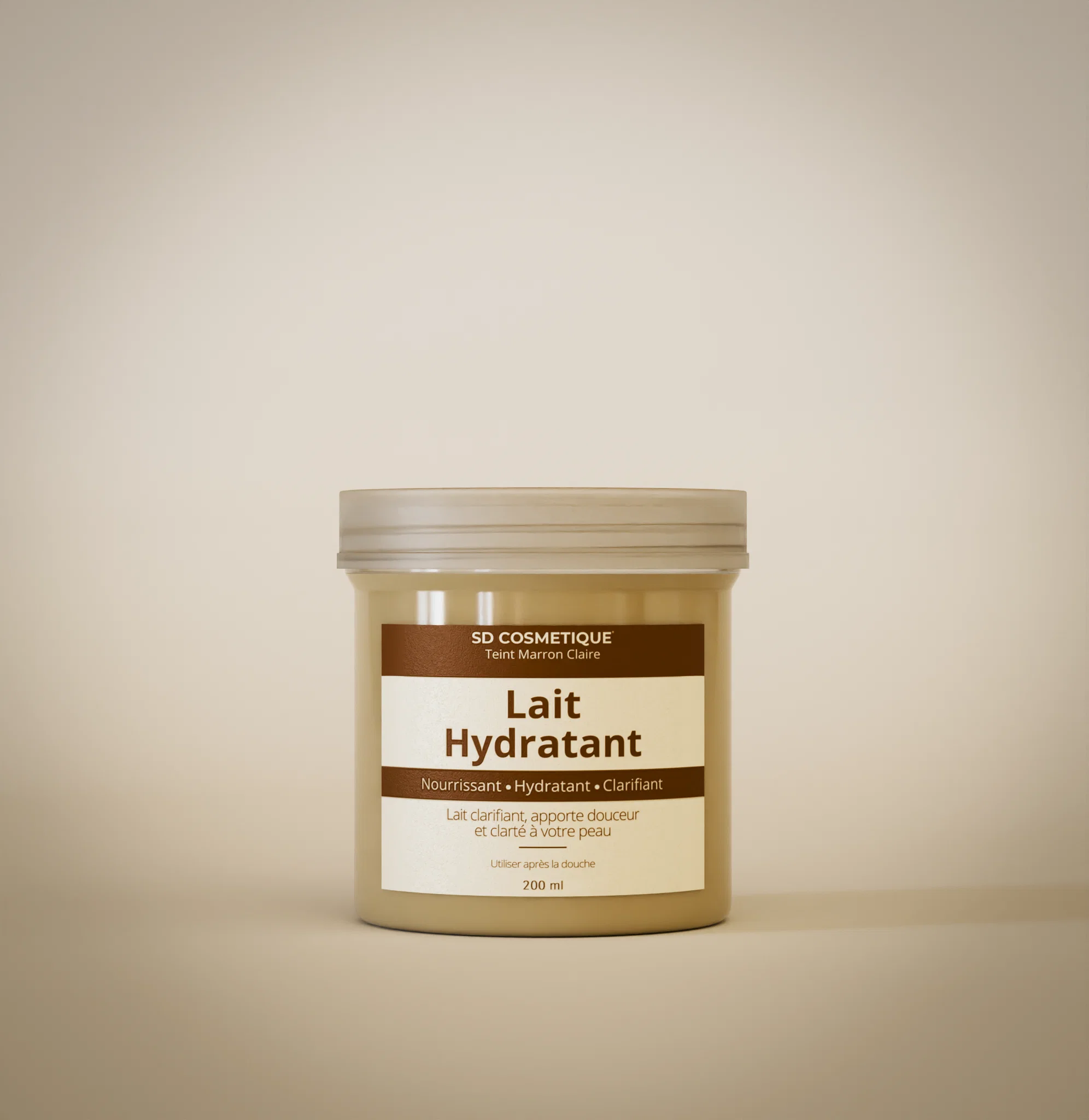 Lait Hydratant Marron