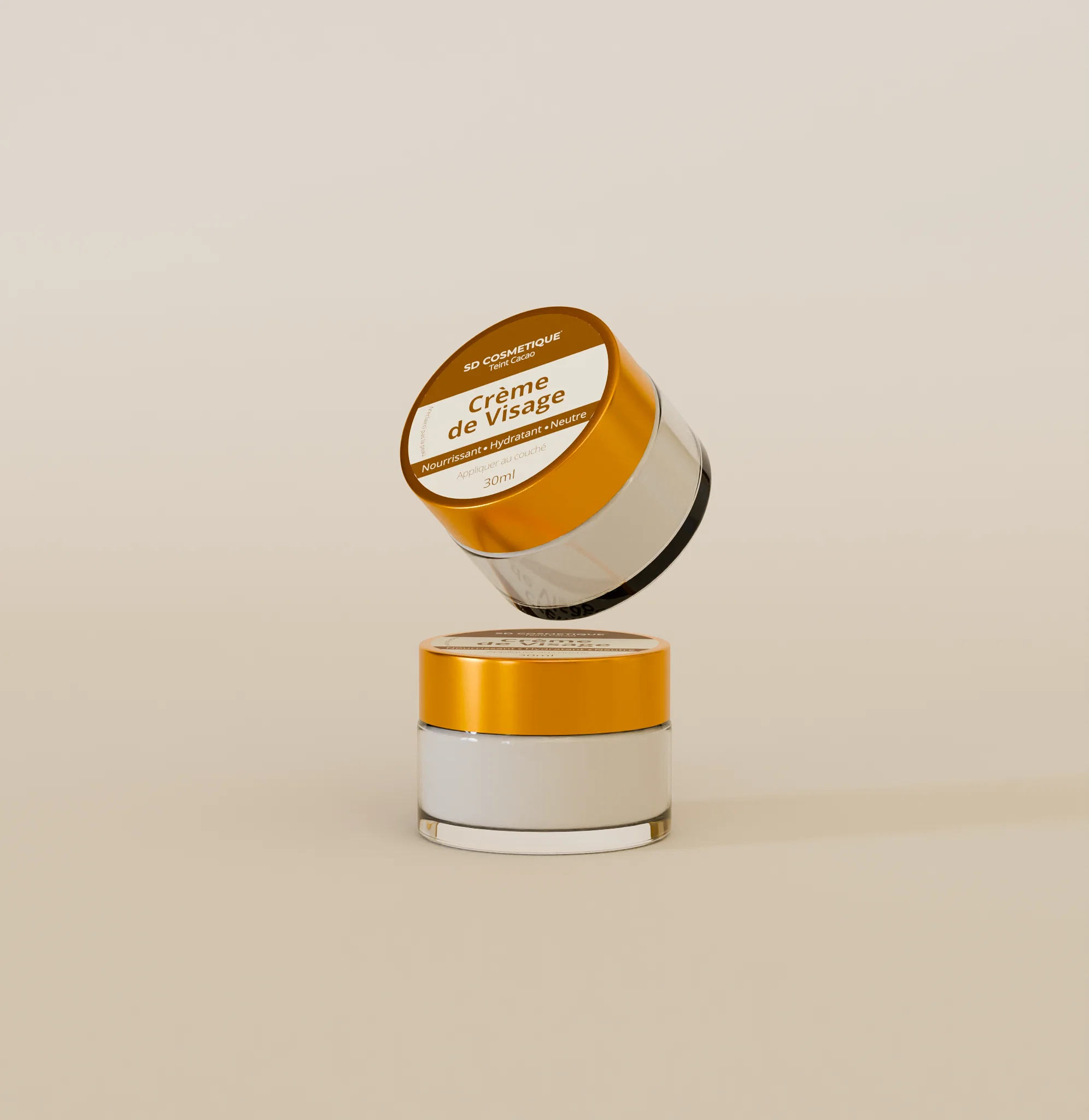 Crème Visage Apaisante Marron