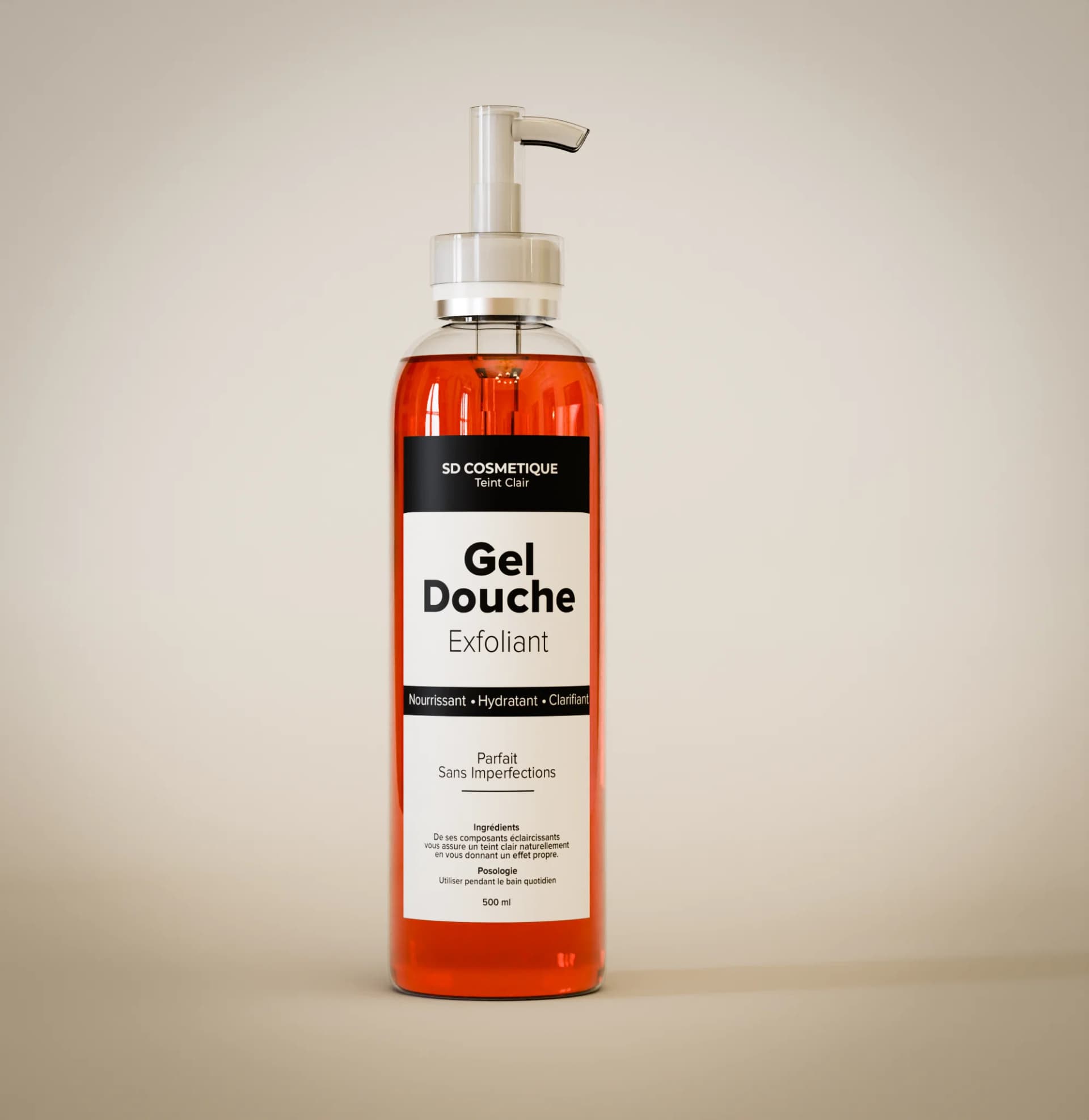 Gel Douche Exfoliant Clair