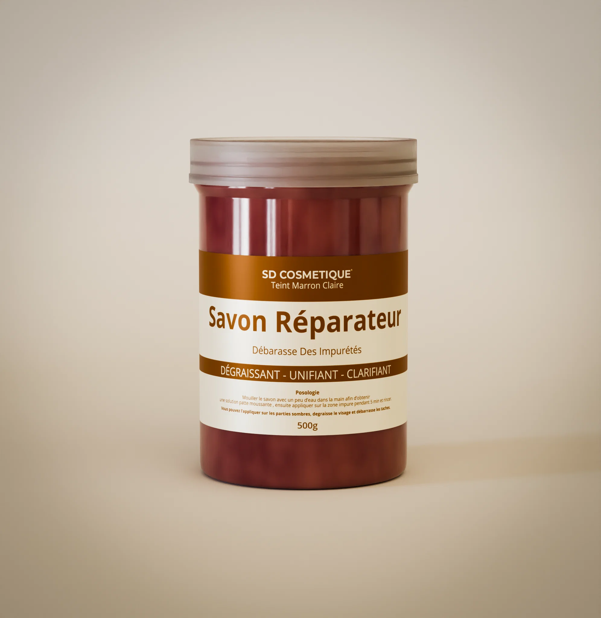 Savon Réparateur Marron